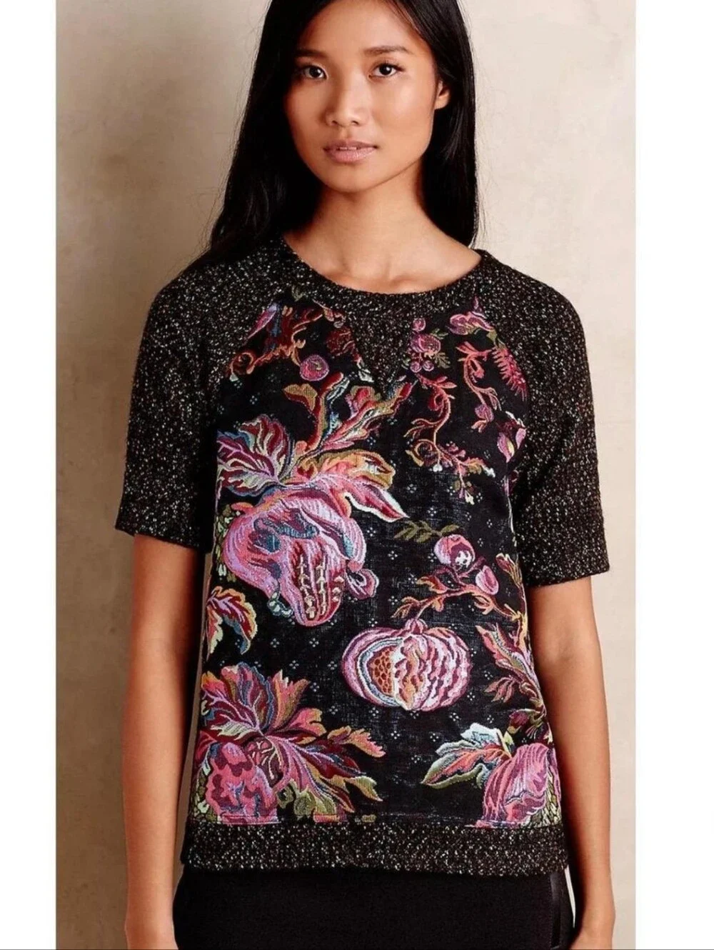 Anthropologie stylish black